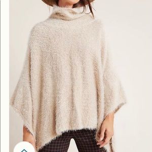 New Anthropologie “whisper” poncho one size
